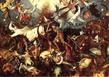 Pieter Bruegel The Fall of the Rebel Angels oil painting image